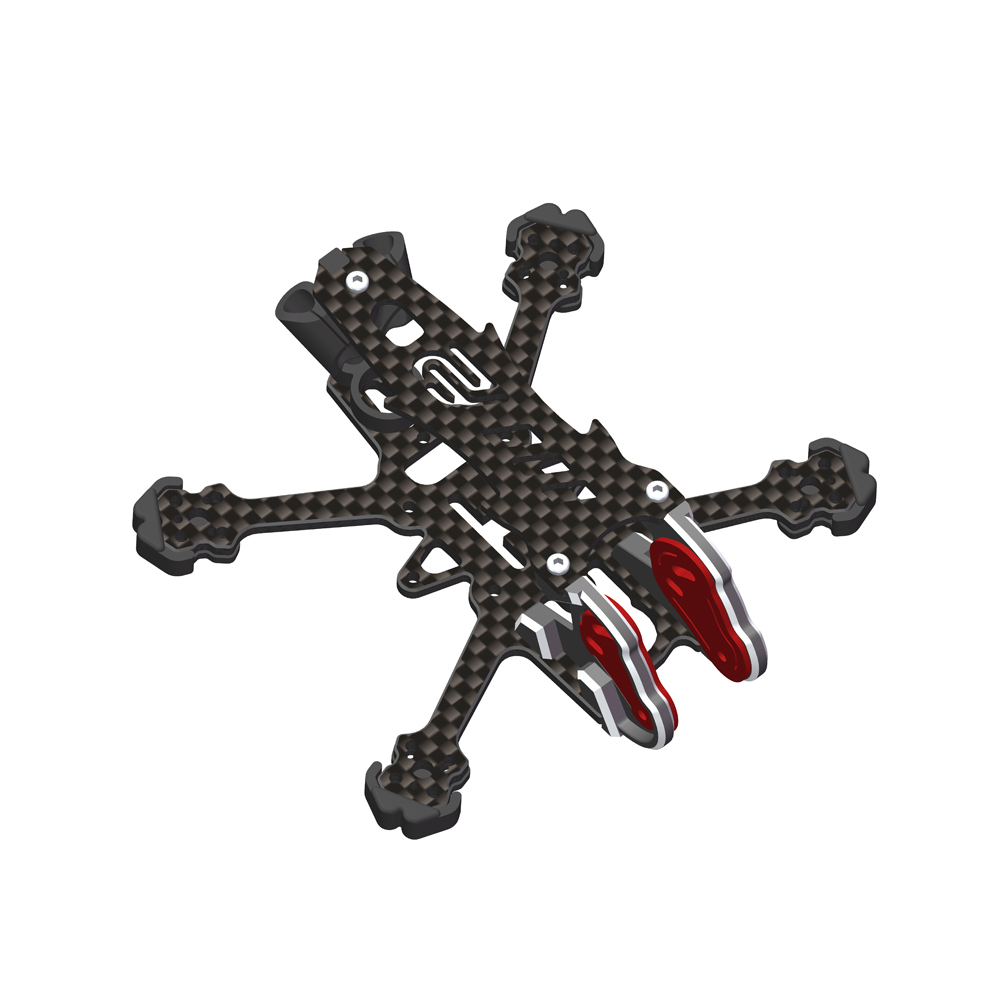 AlfaRC Fox-2 DJI O4 Air Unit 5 - огляд і ціна Drone Racing Frame