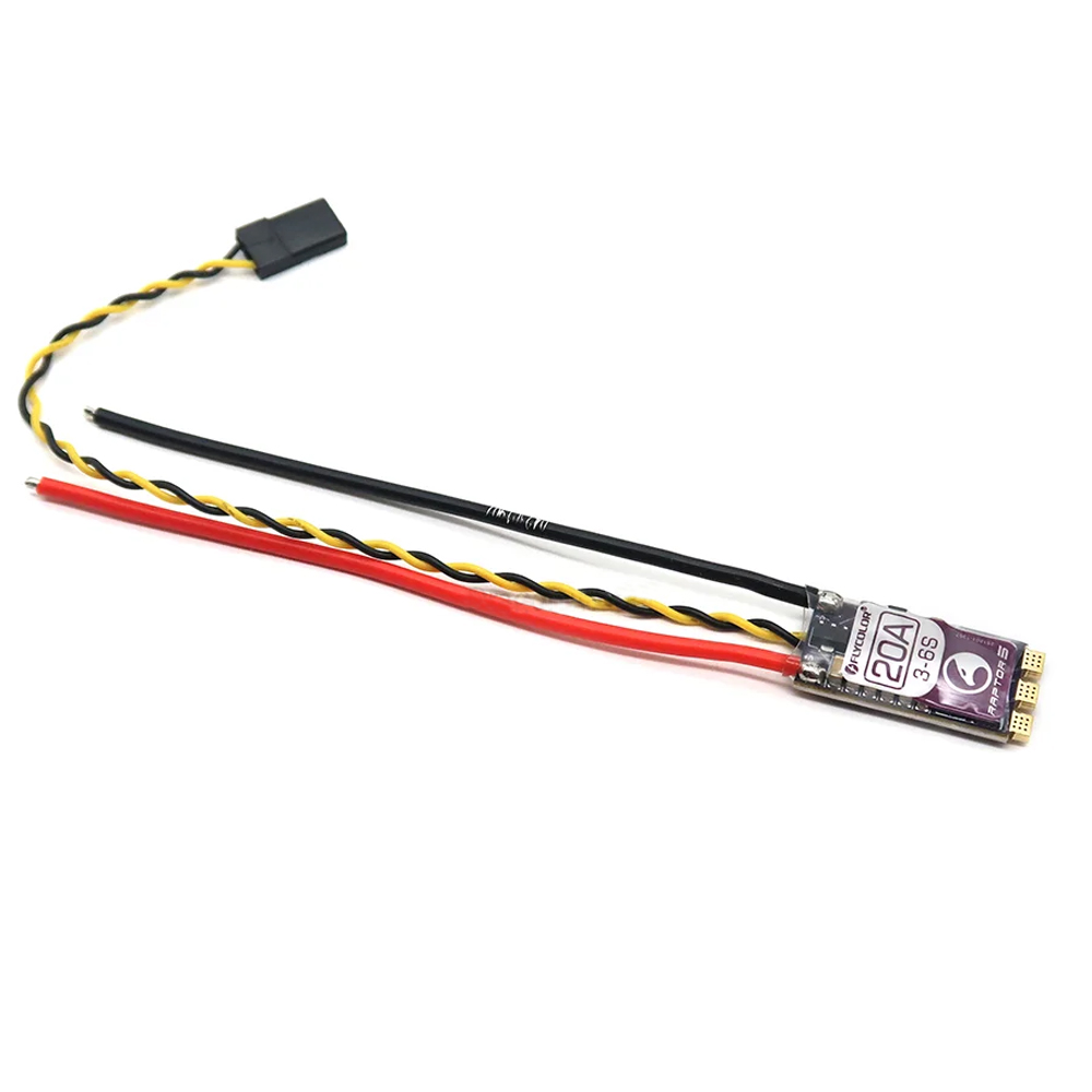 Flycolor Raptor5 BL32 ESC 20‑5 - огляд і ціна Drone Racing Esc