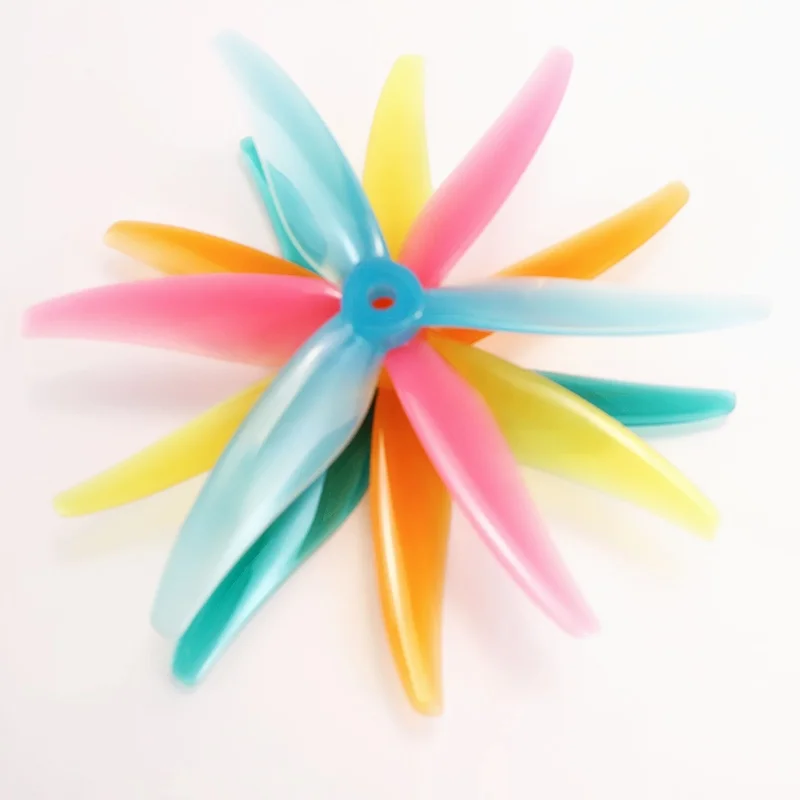 New 2-12 Pairs Gemfan 51466 5i - огляд і ціна Drone Racing Propeller